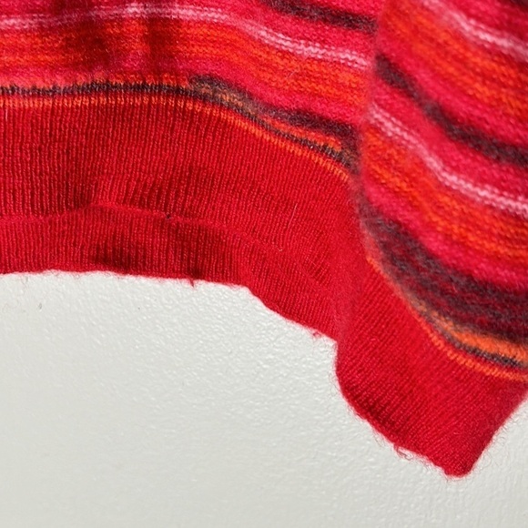 ANTHROPOLOGIE SATURDAY SUNDAY Cashmere Emmeline  Boatneck Striped Sweater XS - Picture 10 of 15